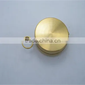 Classic Brass Pocket Watch Style Compasses Aluminum Alloy Compass for Camping Hiking thumbnail-4