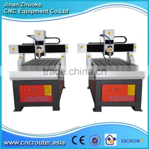 Hybrid Servo Motor 1.5Kw Small CNC Router 6090 For Wood With PCI NCStudio Control Auto Tool Sensor On Z Axis ZK-6090 CE Approve thumbnail-1