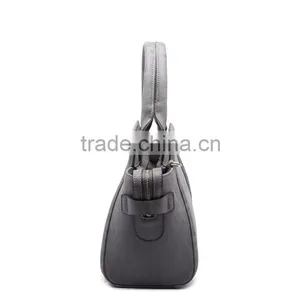 Stylish Grey Color Top Handle Fashion Women Handbag thumbnail-3