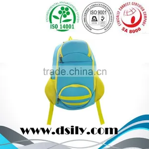 Smiling Face Pattem Neoprene Mini Backpack thumbnail-1