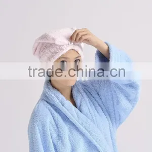 Patent Design Super Absorbent Microfiber Hair Drying Towel thumbnail-6
