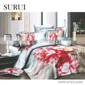 China 100% Cotton Fabric 3d Printed Bedding Sets Fabric Quality Choice thumbnail-5