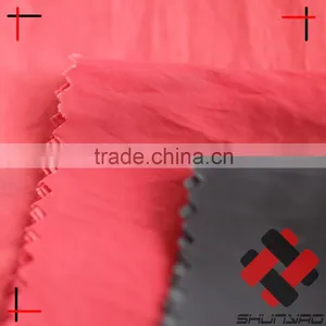 430T Twill Polyester Nylon Blend Fabric Polyamide Pongee Crepe for Coat Winter Jacket thumbnail-1