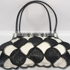 China Lady Fashion Bag Leather Handbag Factory Best Selling Cowhells Material thumbnail-3