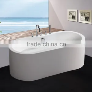 Modern Floor Standing Bathtub thumbnail-1