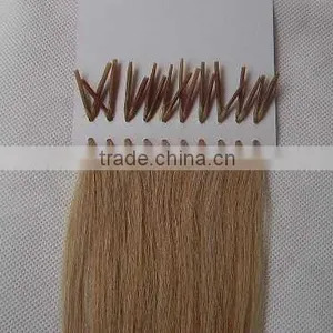 Silky Straight Human Hair Extension/stick-tip Human Hair/hair Products/hair Extension thumbnail-1