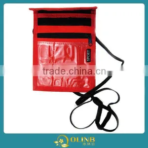 Travel Neck Pouch,Holder Passport Id Wallet,Security Bag Pocket Cards thumbnail-1