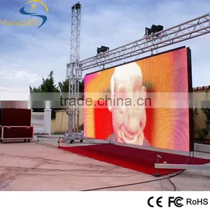 High Brightness P5 SMD Full Color Rental Outdoor LCD Video Wall Display Screen thumbnail-2