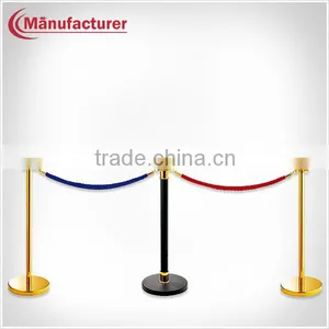 2014 Adjustable Hanging Rope Stanchions Stand,Pedestrian Railing Queue Control Barrier for Sale thumbnail-1