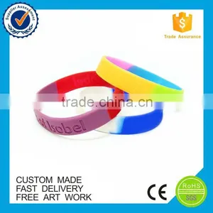 High Quality Printed Souvenir Football Silicone Bracelet thumbnail-6