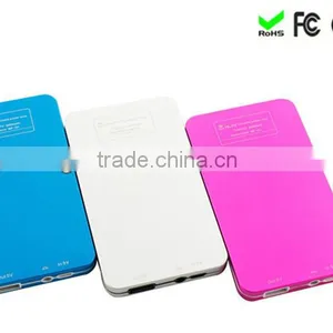 High Efficiency and Secondary 4000mah Battery Bank/portable Polymer Power Bank for Smart Phones thumbnail-1