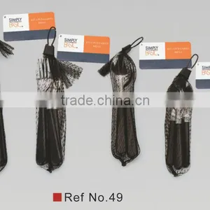 4pcs Plastic Cutlery Set in a Mesh Bag thumbnail-1