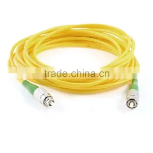 FC/APC-FC/APC Simplex Single Mode Yellow Boots Fiber Optical Patch Cord thumbnail-4