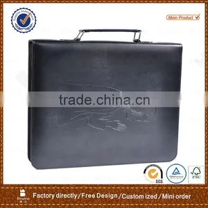 Handmade Men Leather Office Briefcase thumbnail-1