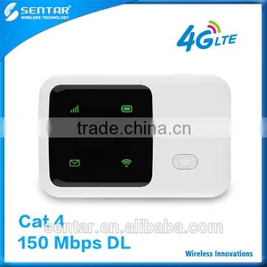 Sentar R95 4G LTE FDD SIM Card Slot Wifi Sharing Router 2100mAh Power Bank Wireless Router thumbnail-1
