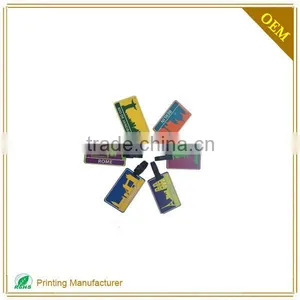 OEM Airplane Hang Luggage Tag Printing And Label Factory thumbnail-3
