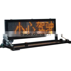 Super Quality, One Line Displaying Vehicle-mounted LED Display Sign thumbnail-3