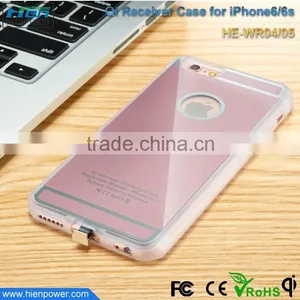 Ultra Thin Wireless Charger Receiver Phone Case Qi Wireless Charging Case For Iphone 6 /6 Plus thumbnail-3