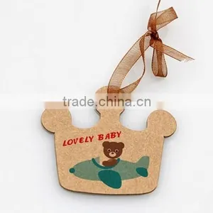 Recycled Kraft Paper Hang Tags for Lady's Clothing thumbnail-6