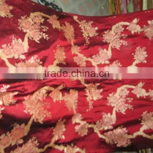 BEAUTIFULL DESIGNS NEW SILK FABRIC SILK MATERIAL thumbnail-1