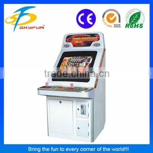 Arcade 22 Inch Super Red Magic Coin Operated Cabinet Game Machine for Sale thumbnail-1