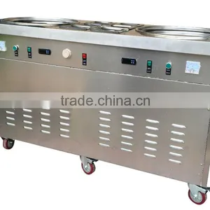 2016 HOT Sale Fried Ice Cream Machine | Thai Fry Ice Cream Roll Machine | Flat Pan Fried Ice Cream Machine thumbnail-1