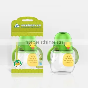 Cartoon Owl New Design Babies Plastic Adult Sippy Cup For Kids thumbnail-3