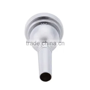 Nickel-Plated Copper Alto Trombone Mouthpiece 12C Small Shank thumbnail-6