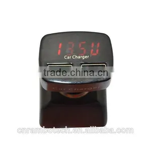 New High Quality 4-1 Function Dual Usb Car Charger With 3.1A Output thumbnail-3