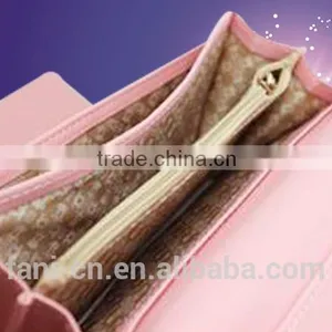 High Quality Leather Clutch Purse With Embroidery Flower Design for Woman thumbnail-5
