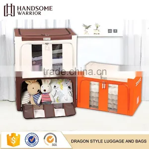 China Wholesale Products Fabric Covered Storage Boxes thumbnail-1