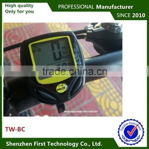 Digital LCD Blue Backlight Bicycle Speedometer Odometer Cycling Bike Computer thumbnail-4