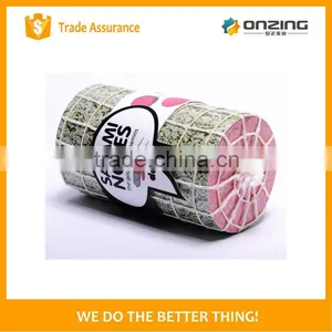 Decorative Paper Cube Round Sticky Note With Printing on Side thumbnail-5