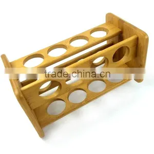 BH010 16 Holes Rotating Pepper Spice Rack With Totally Bamboo Material thumbnail-3