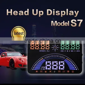 GPS HUD 5.8inch Car Hud Head Up Display for All Cars Lastest OBD Interface OBD Display Mode and GPS Display Mode Can be Switch thumbnail-6