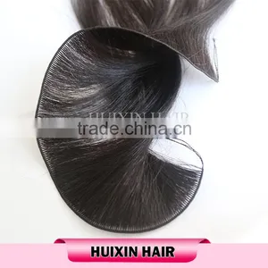 100% Mongolian Hair Human Hair Weaving, Top Quality Hand Tied Weft thumbnail-6
