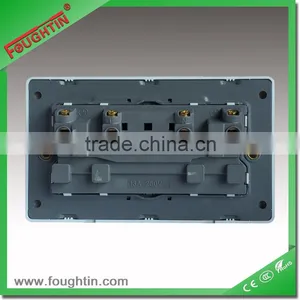 2gang Wall Switch Socket Plastic Plate Electrical Switches and Sockets thumbnail-3
