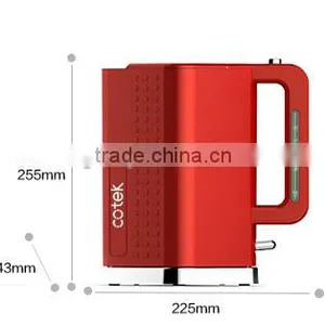1000W Dots Design Plastic Colored Electric Water Kettle thumbnail-6