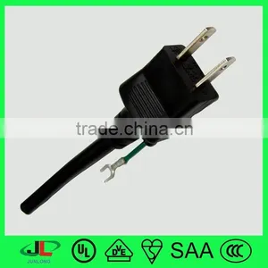 Japan Approved 125V 2 Pin Straight Eletric Plug With Copper Wire thumbnail-2