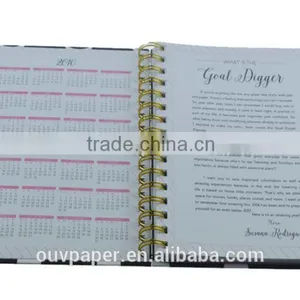 2017 Journal Diet Wire-O Binding Spiral Cheap Planner thumbnail-4