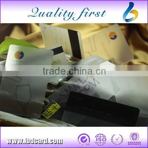 Frosted Transparent PVC Business Card thumbnail-1