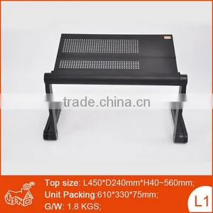 Foldable and Portable Folding Laptop Table With Two Usb Powerful Fans thumbnail-1