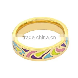 Mix Wholesale Hot Selling in South American Market Enamel Ring thumbnail-2
