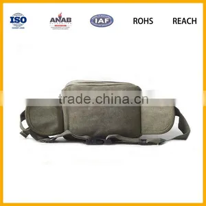 Factory Direct Sale Fashion Multilayer Men and Women Canvas Waist Bag for Outdoor and Sports thumbnail-4