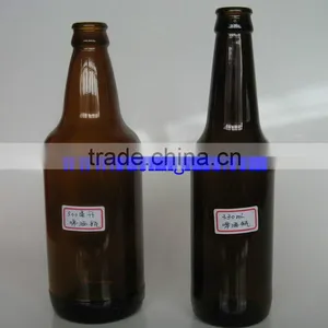 12 oz Grolsch-Style Swing Top Beer Bottles / Glass Flip Top Home Brewing Bottles (Amber, Case of 6) thumbnail-1