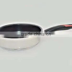 Modern Kitchen Designs 7PCS Stainless Steel Cookware Set With Two Colors Injection Bakelite Handle Non-stick Cookware thumbnail-3