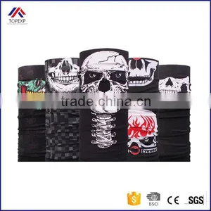 Polyester Printed Neck Tube Scarf Skull Bandana thumbnail-1