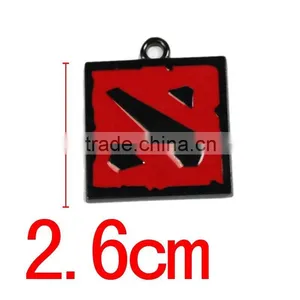 Newest Design Dota 2 Pendant Keychain Pendant Keychain Full Colors Dota Keychain for Men thumbnail-3