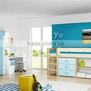 China Suppier Children Bedroom Room Furniture and Kid Bunk Bed thumbnail-3