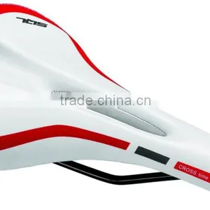 Popular Bike Parts Cheap Price Leather Bicycle Saddle thumbnail-3